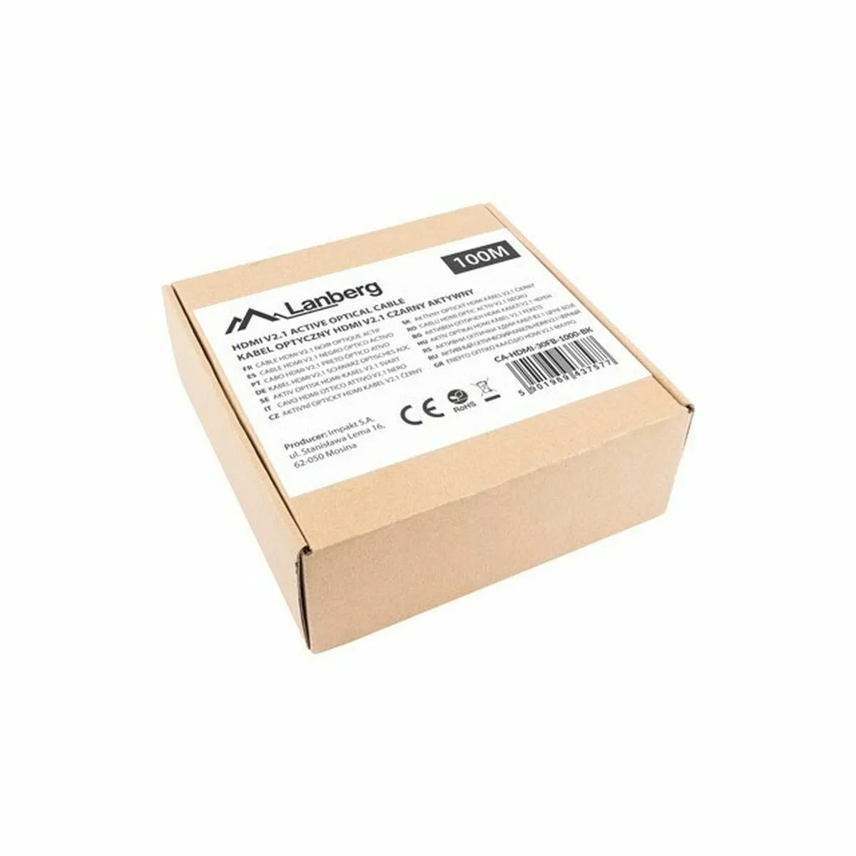 Lanberg Noir Câble Hdmi - 100 M