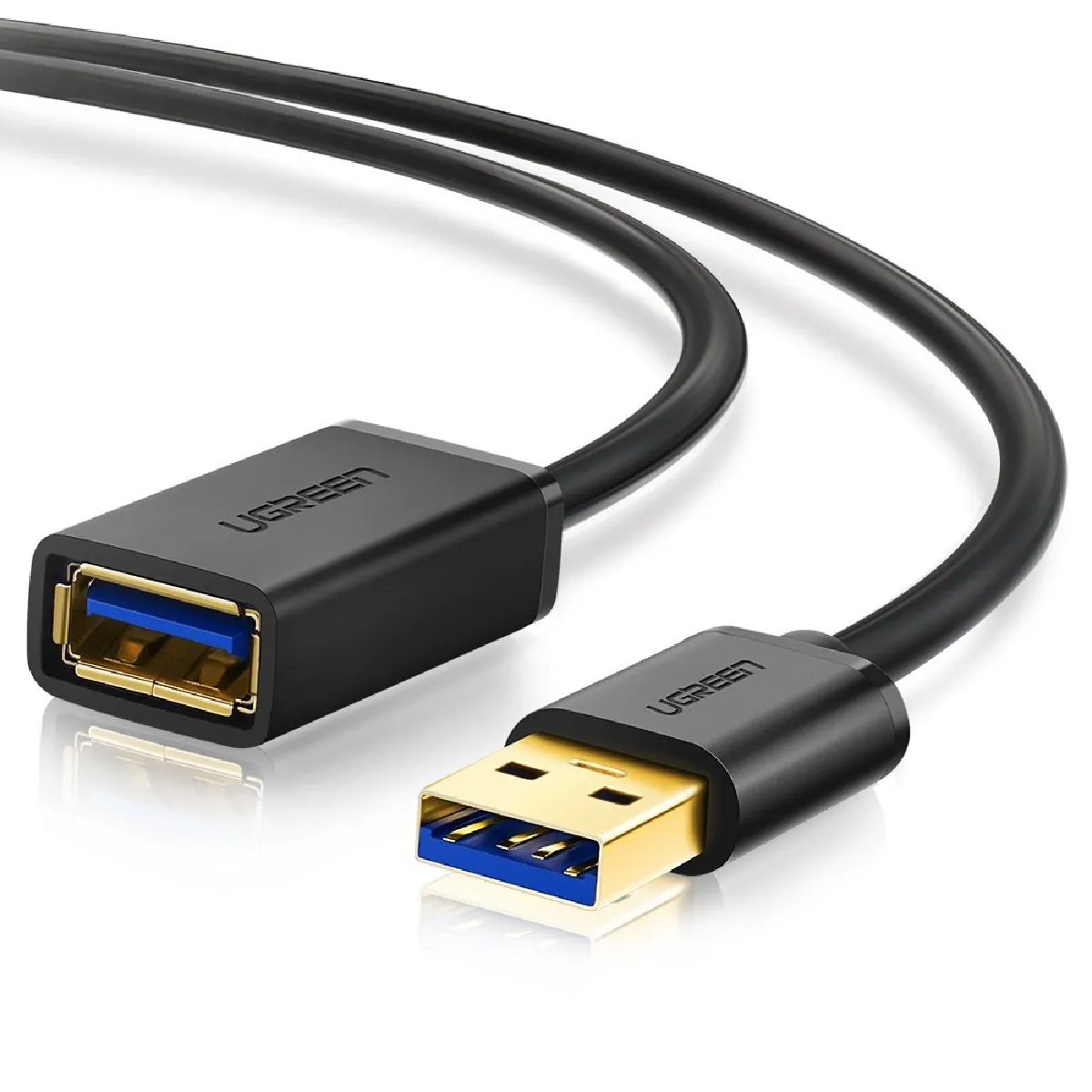 Ugreen Noir - Rallonge De Câble Usb - Usb Type A (M) Pour Usb Type A (F) - Usb 3.0 - 1 M - Image 3