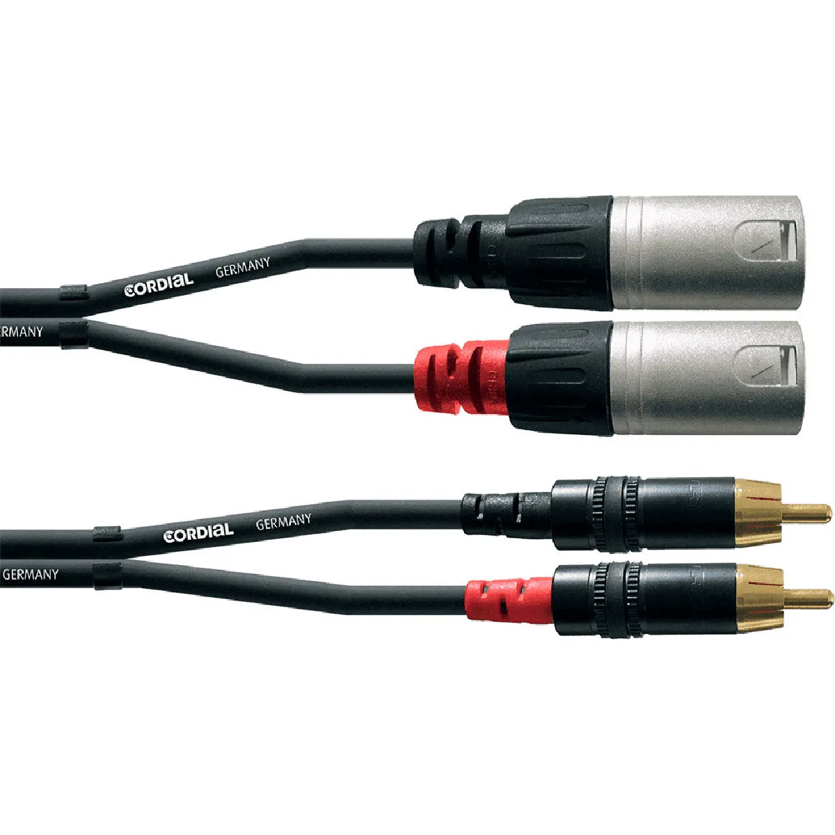 Cordial CFU6MC Câble Essentials 2X RCA/2X XLR M. - 6M - Image 3