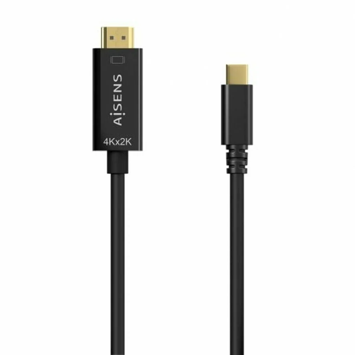Aisens Noir Câble Usb-C Vers Hdmi - 1,8 M