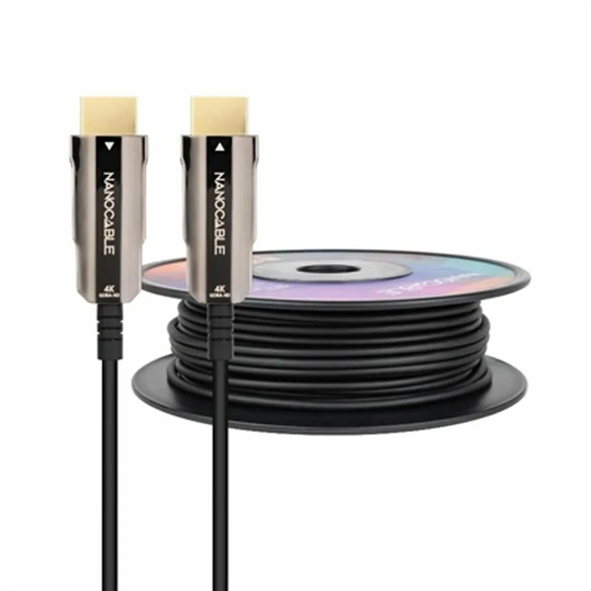 Nanocable Noir Câble Hdmi - 100 M