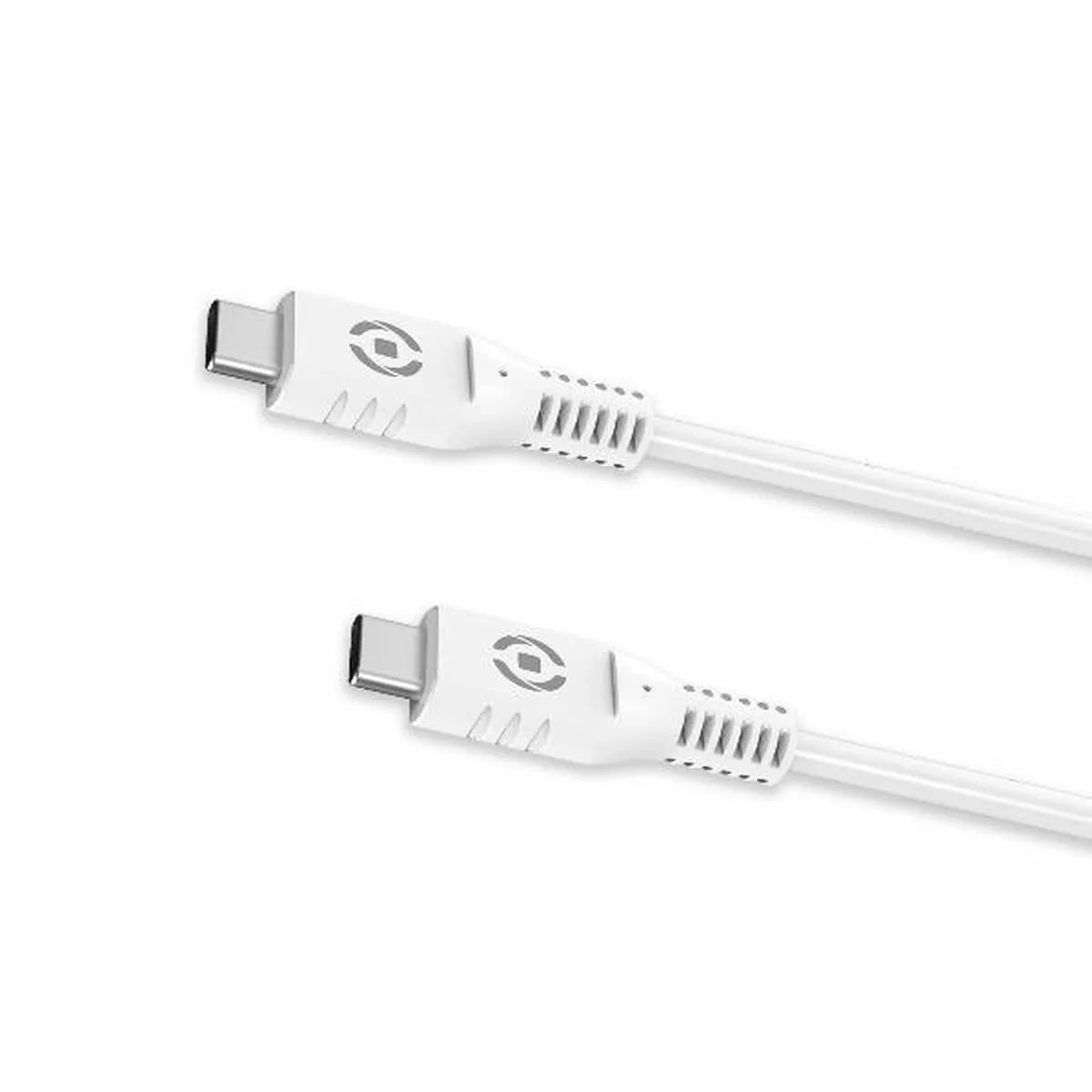 Celly Blanc Câble Usb-C Vers Usb-C - 1 M