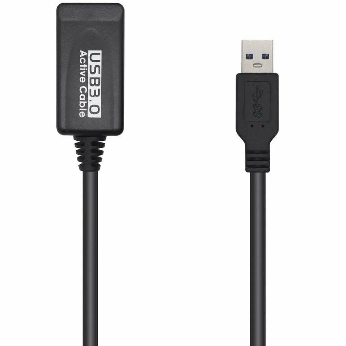 AISENS  C&acirc;ble rallonge USB 5 m - Noir