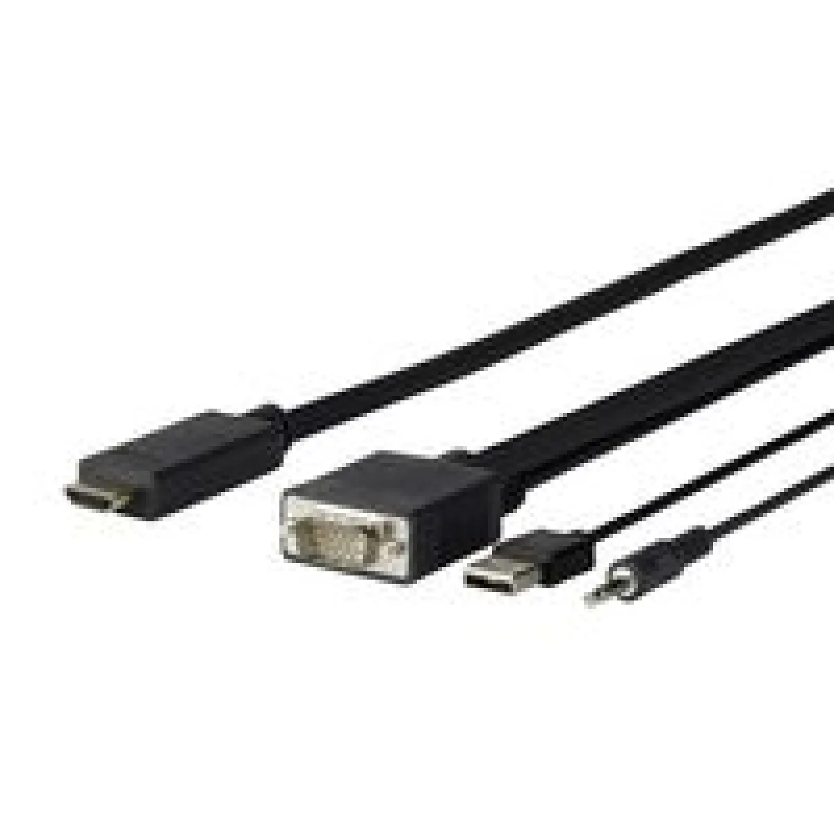 Générique Noir Convertisseur Vga Vers Hdmi Avec Audio - 1 M