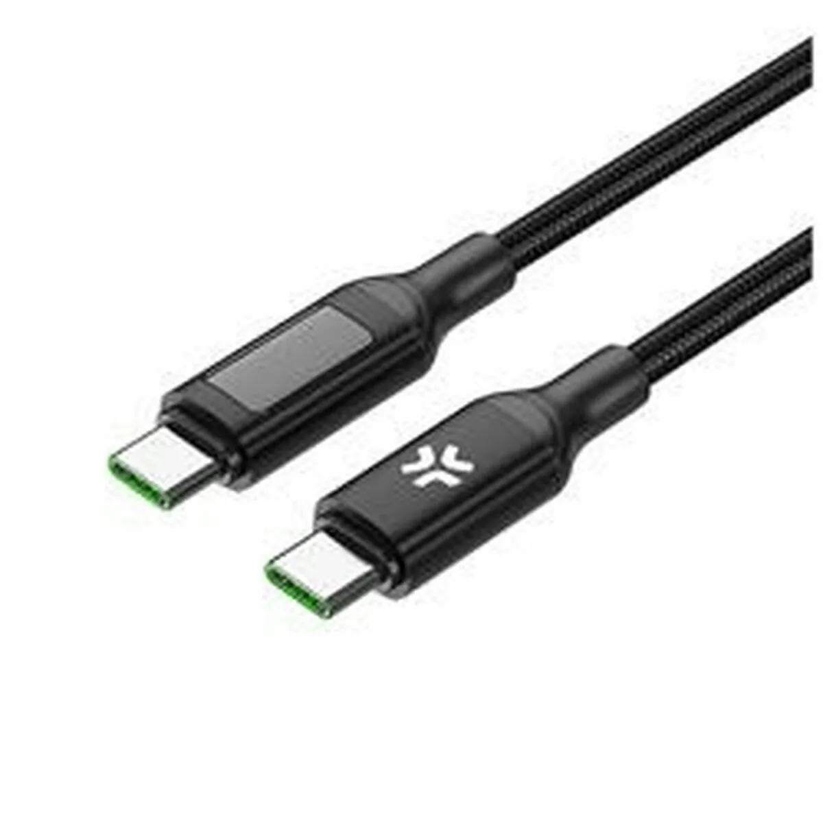 Celly Noir Câble Usb-C Vers Usb-C - 2 M
