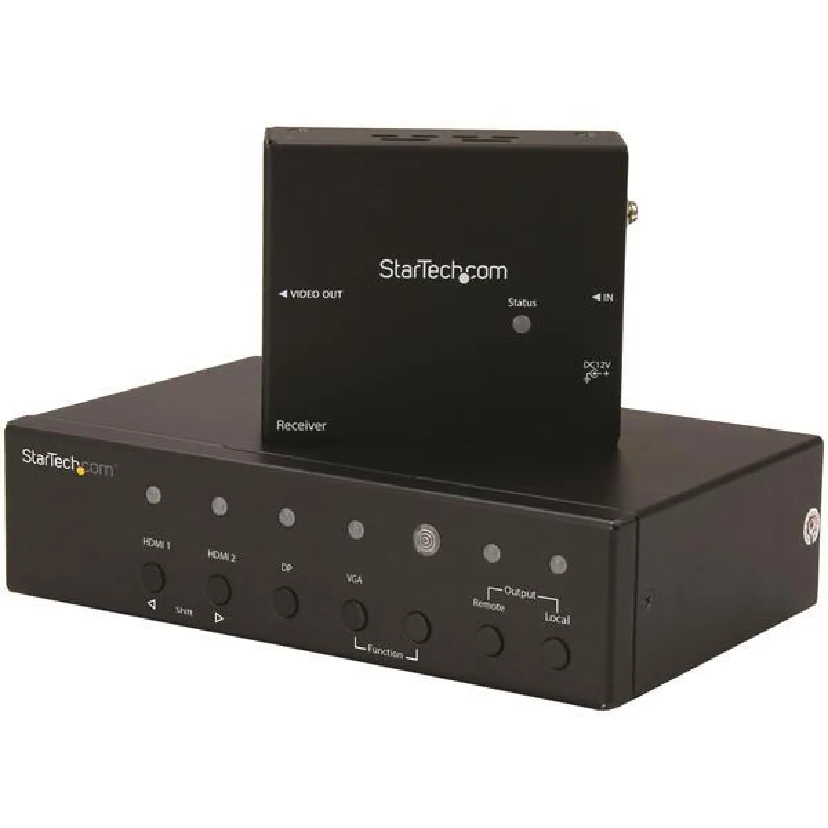 Startech.com Extendeur Video Hdbaset Multi-Entrees Avec Switch Integre - Hdmi, Vga, Displayport Via Cat5e Ou Cat 6 - 4K