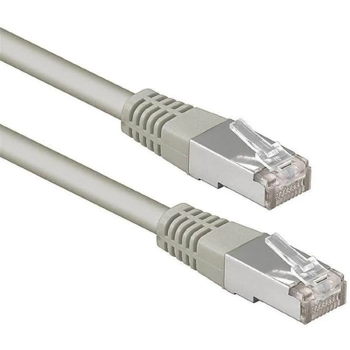 Wentronic Gris Goobay - Câble Réseau - Rj-45 (M) Pour Rj-45 (M) - 1 M - Pairs In Metal Foil (Pimf) - Cat 6 - Moulé - Image 5