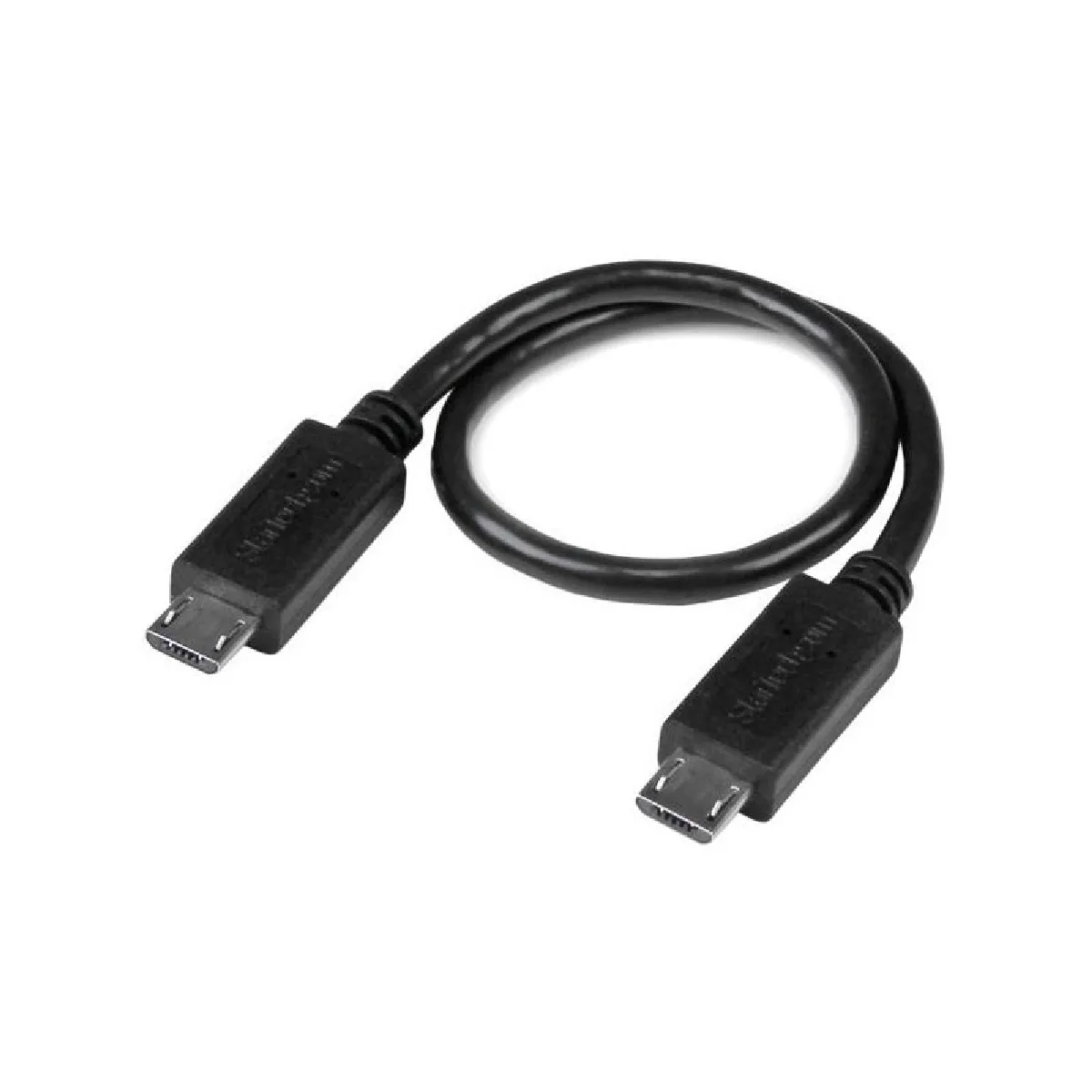 Startech.com Noir Câble Usb Otg Micro Usb Vers Micro Usb De 20 Cm - M/M - Neuf - Image 5