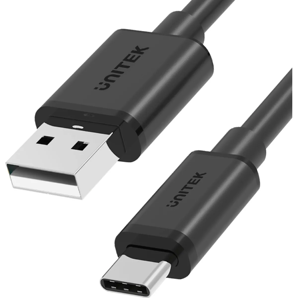 Unitek Noir Câble Usb-A Vers Usb-C - 0,5 M
