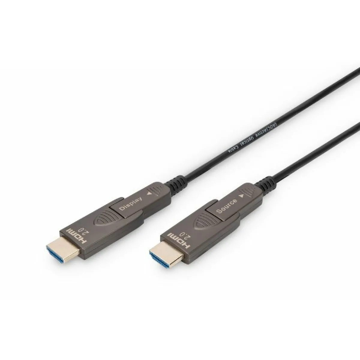 Digitus Noir Câble Hdmi Optique Actif - 15 M