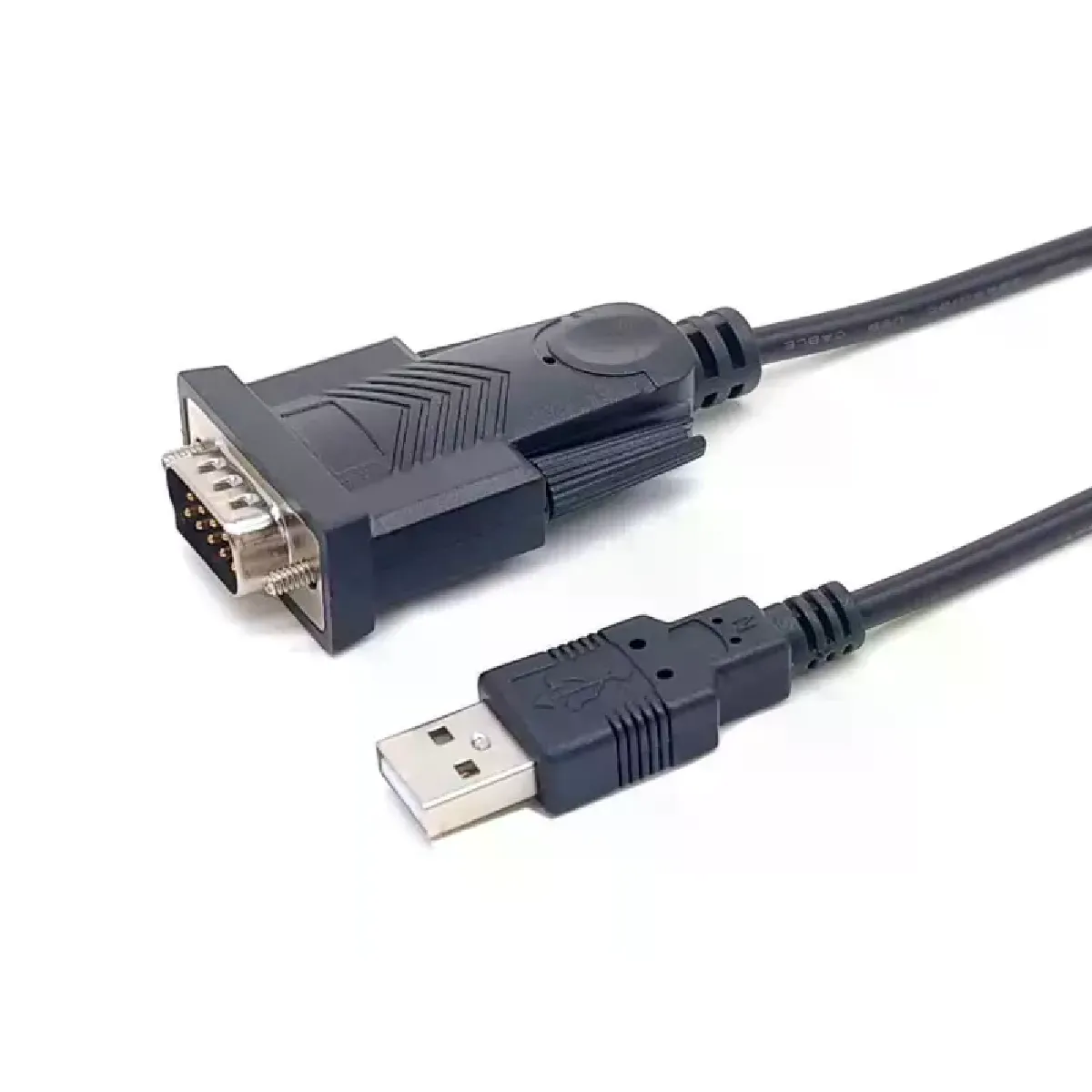 Générique Noir Câble Série Usb-A Vers Db9 - 1,5 M