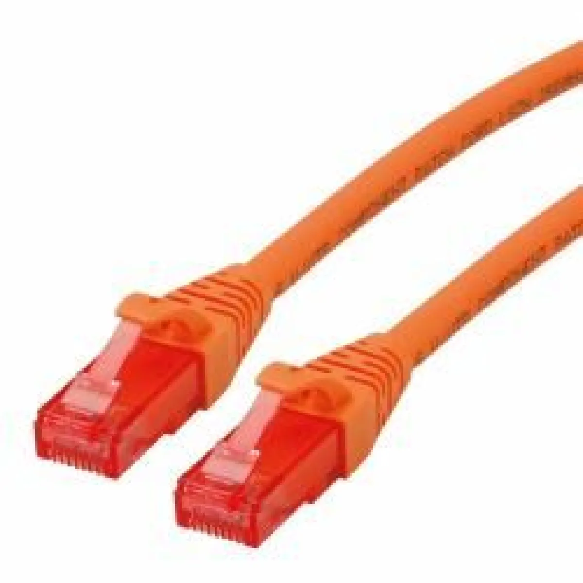 Fox Pathé Europa Orange Roline 21.15.2573 Câble Réseau Cat6 Utp 3M