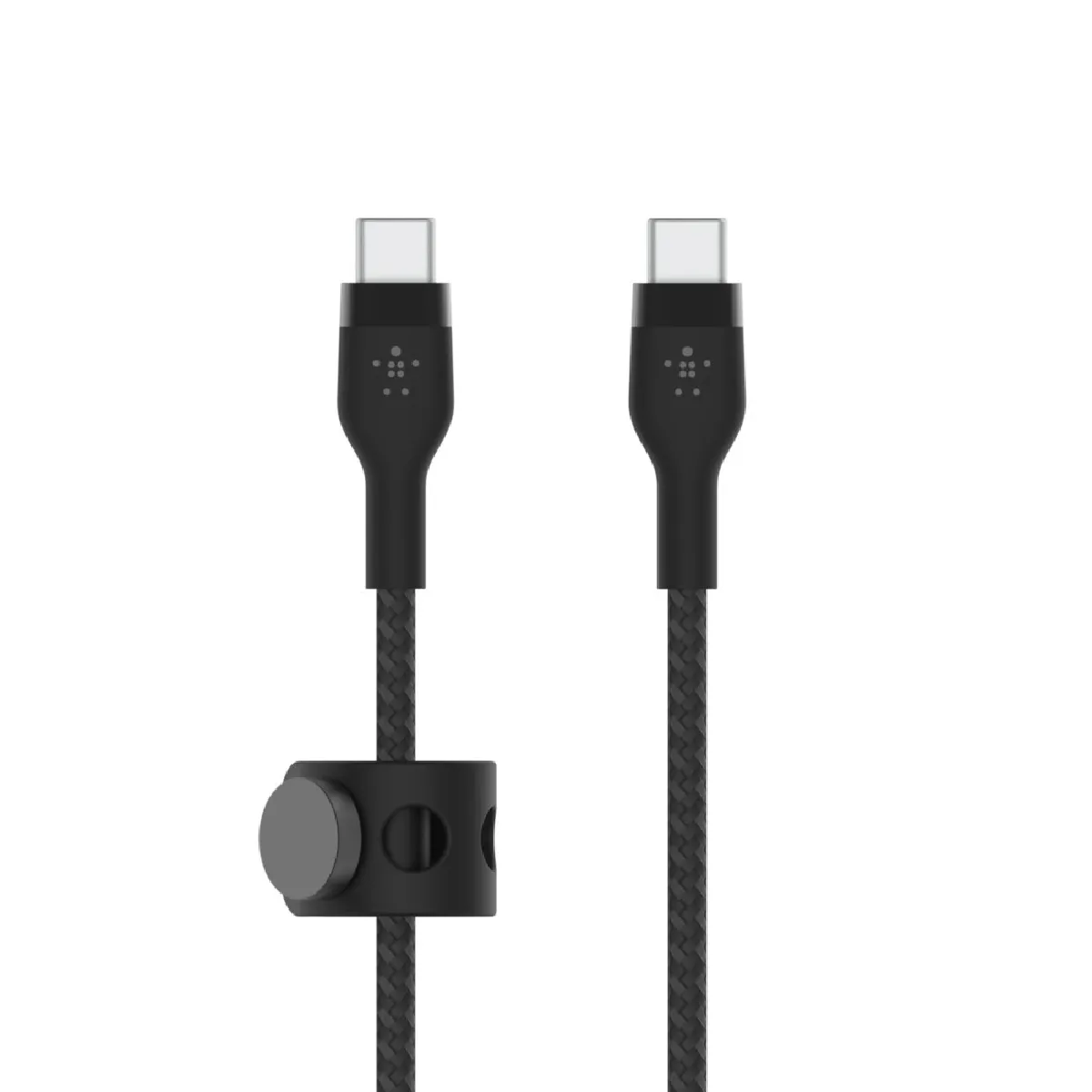 Belkin Noir Boost Charge Pro Flex Câble Silicone Tressé Usb-C Vers Usb-C (Noir) - 2 M