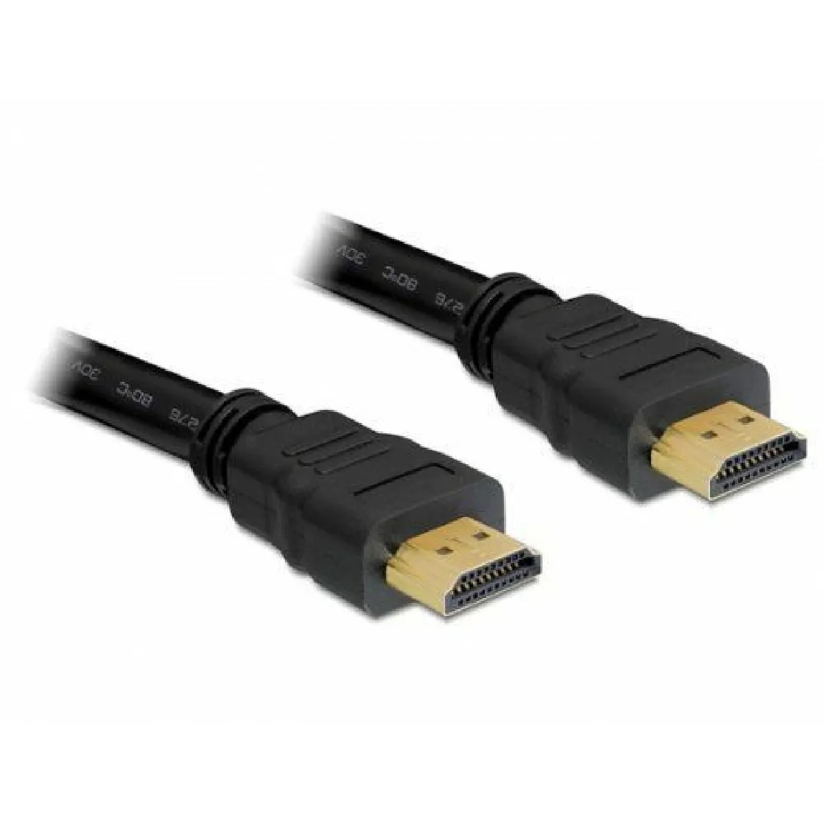 Delock Noir Câble Hdmi Haute Vitesse Avec Ethernet - 10 M