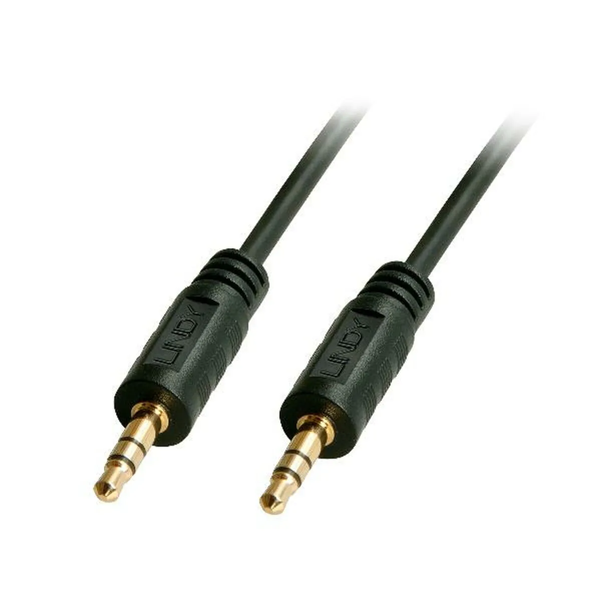 Lindy - Câble audio Jack 3.5 mm - Mâle à Mâle - 2 m - Noir - Image 4