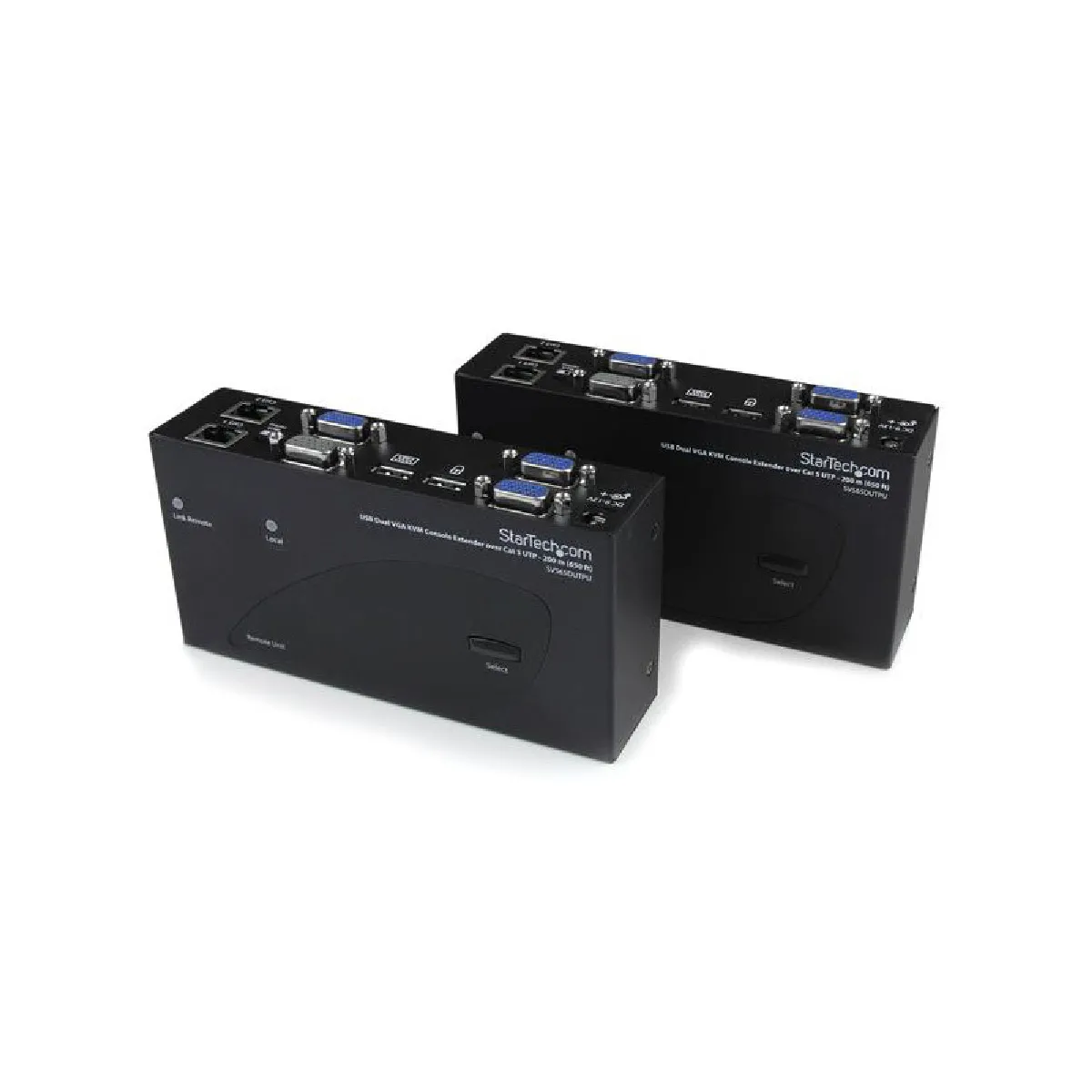 Extenseur Console KVM USB VGA Double StarTech.com par Cat5 200 m - Image 3