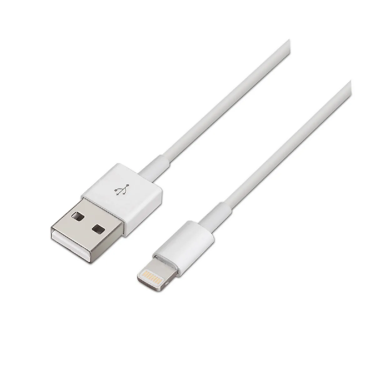 AISENS  C&acirc;ble Lightning USB 2.0 1m Blanc
