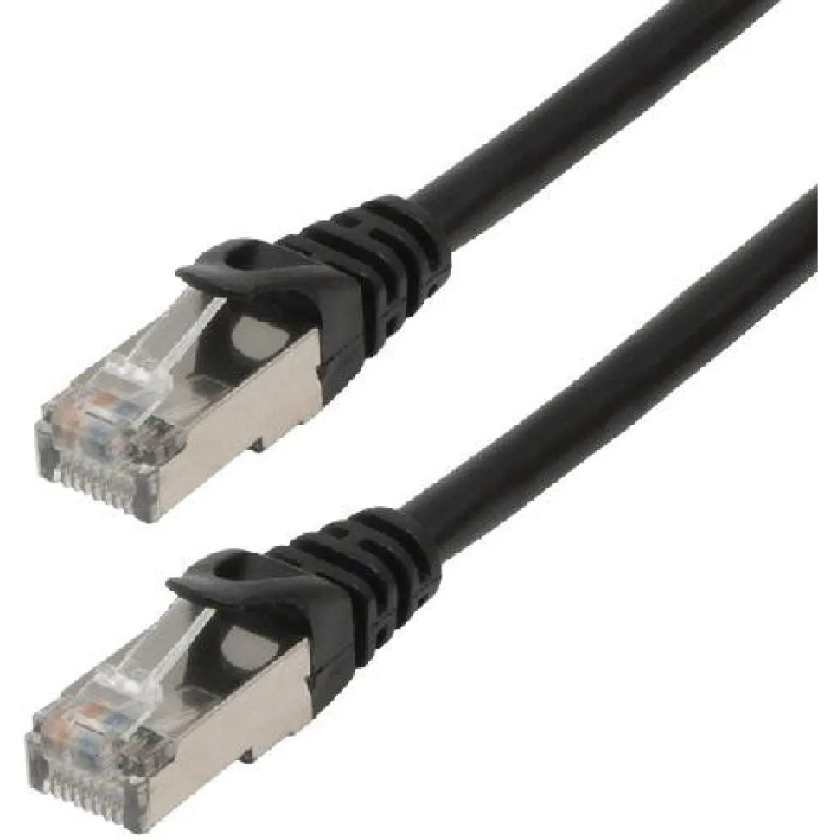 Mcl Samar Noir Mcl - Cordon De Raccordement - Rj-45 (M) Pour Rj-45 (M) - 2 M - Cat 6 - Image 4