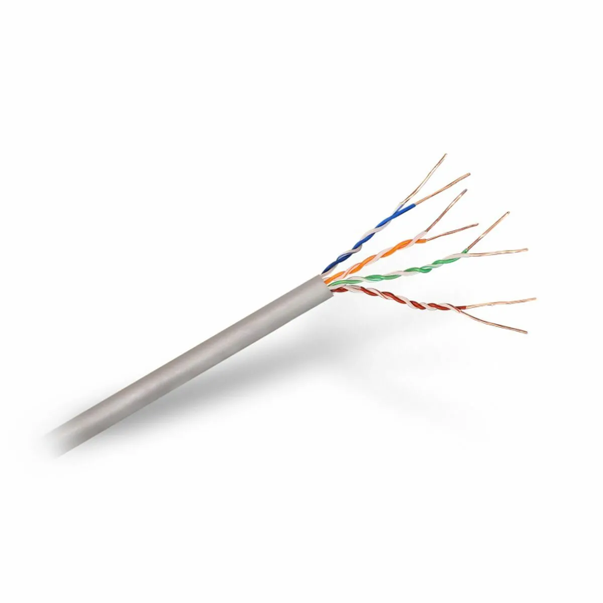 Aisens Gris Câble Réseau Cat.5e - 305 M