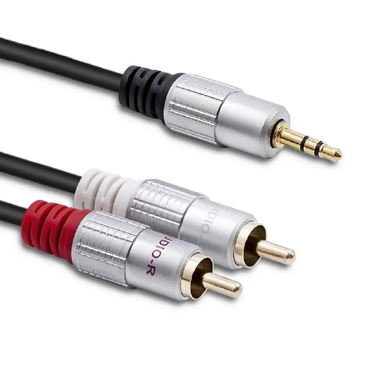 Générique Câble Audio 2 Rca Vers Mini-Jack
