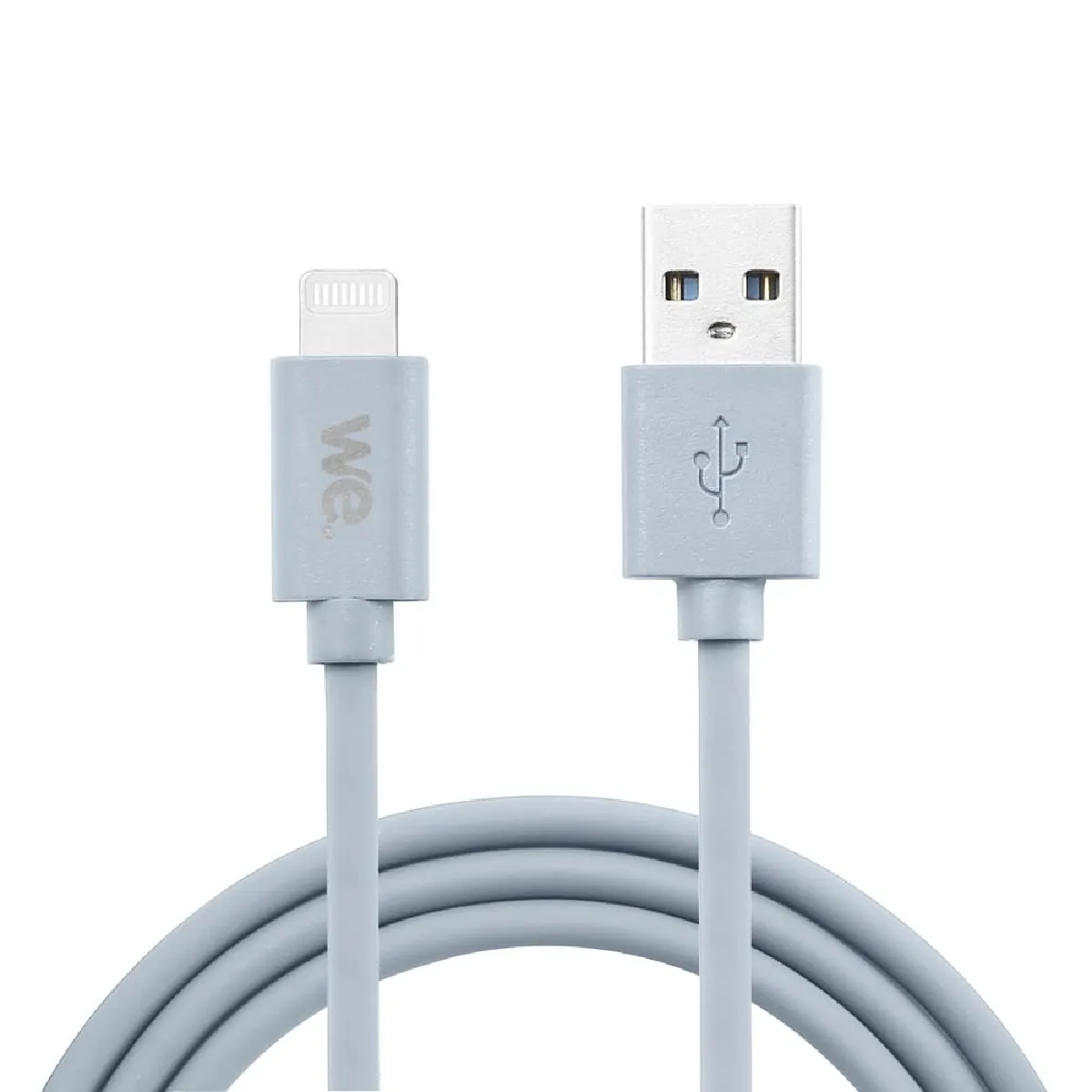 We Bleu Câble Usb/Lightning En Silicone - 2M