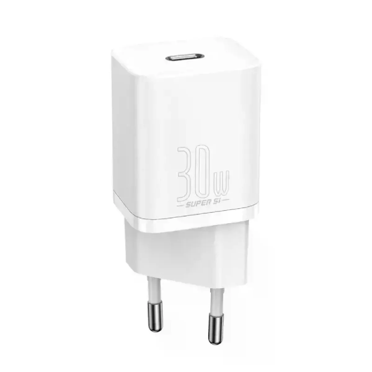 Baseus Blanc Chargeur Quick Charge 30W