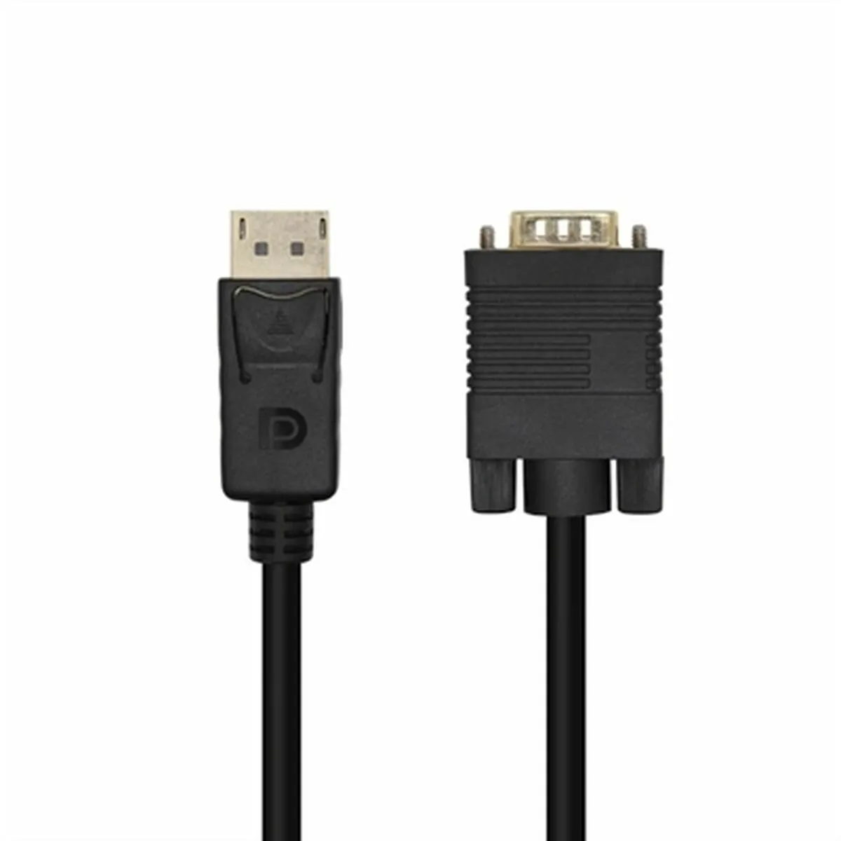 Aisens Noir A125-0365 Câble Vidéo Et Adaptateur 2 M Displayport Vga D-Sub - Neuf - Image 3