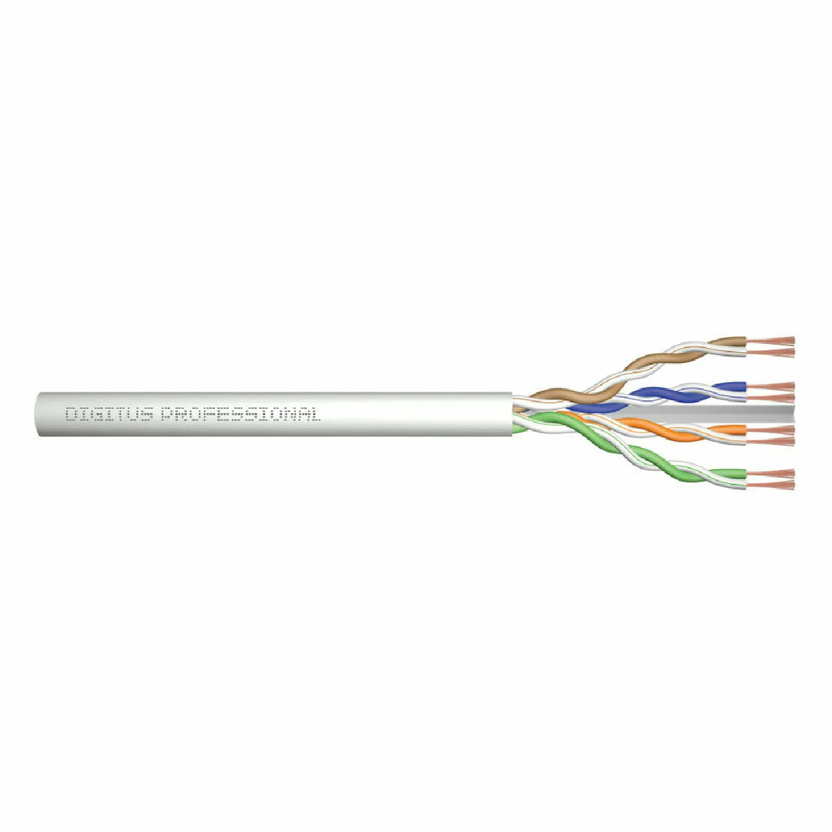Digitus Gris Câble Réseau Rj45 Cat 6 - 100 M