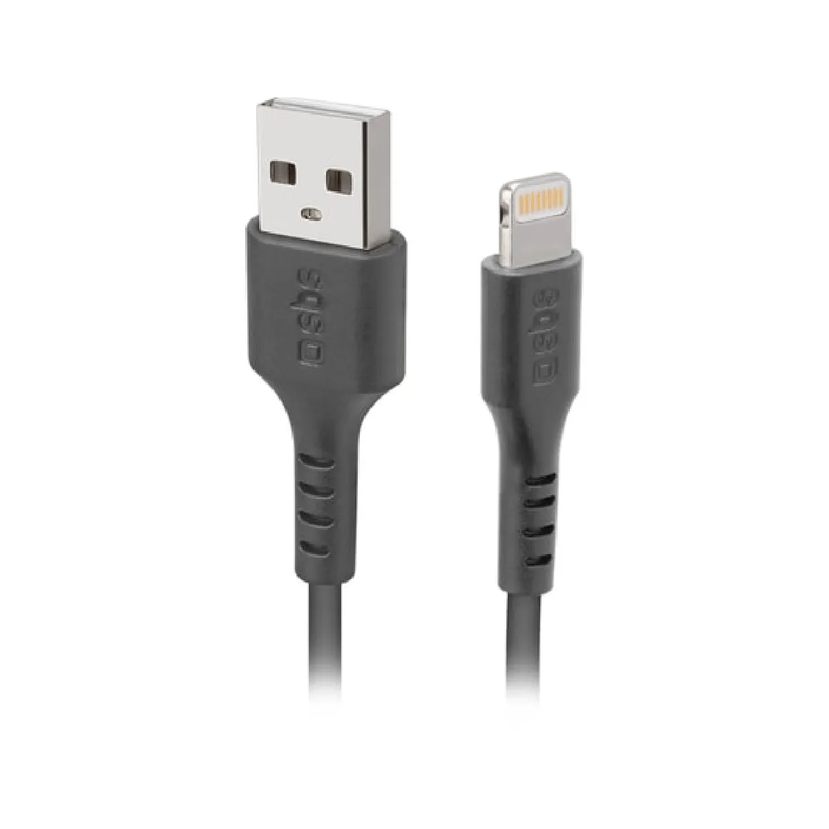 Sbs Noir Câble Usb Vers Lightning - 1 M