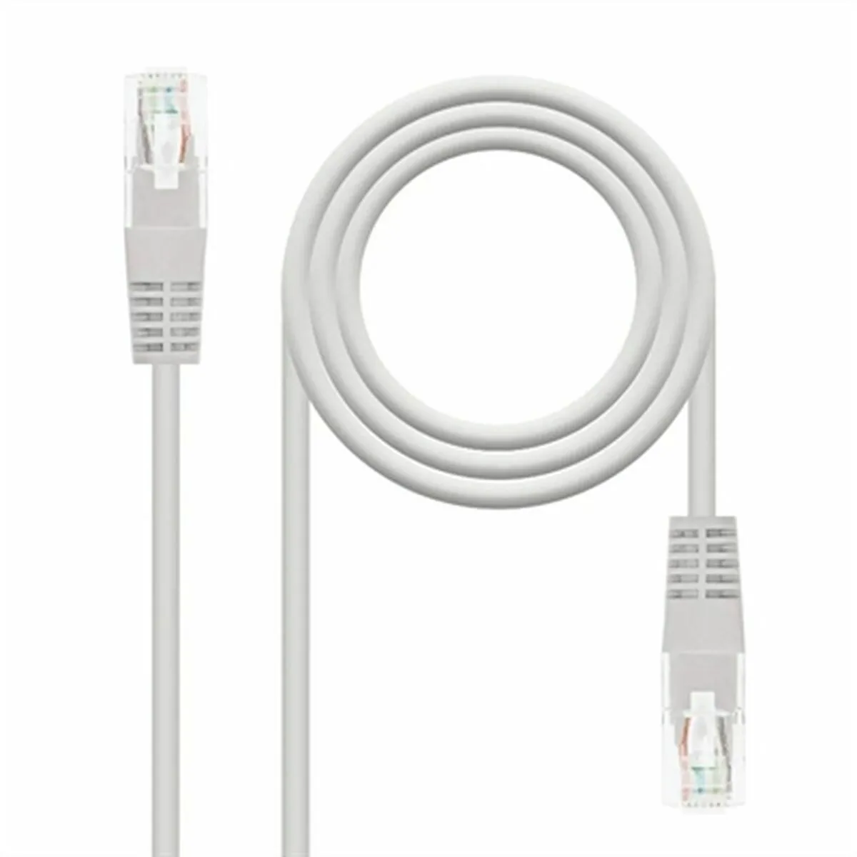 Nanocable Gris Câble Réseau Utp Catégorie 6 - 25 M
