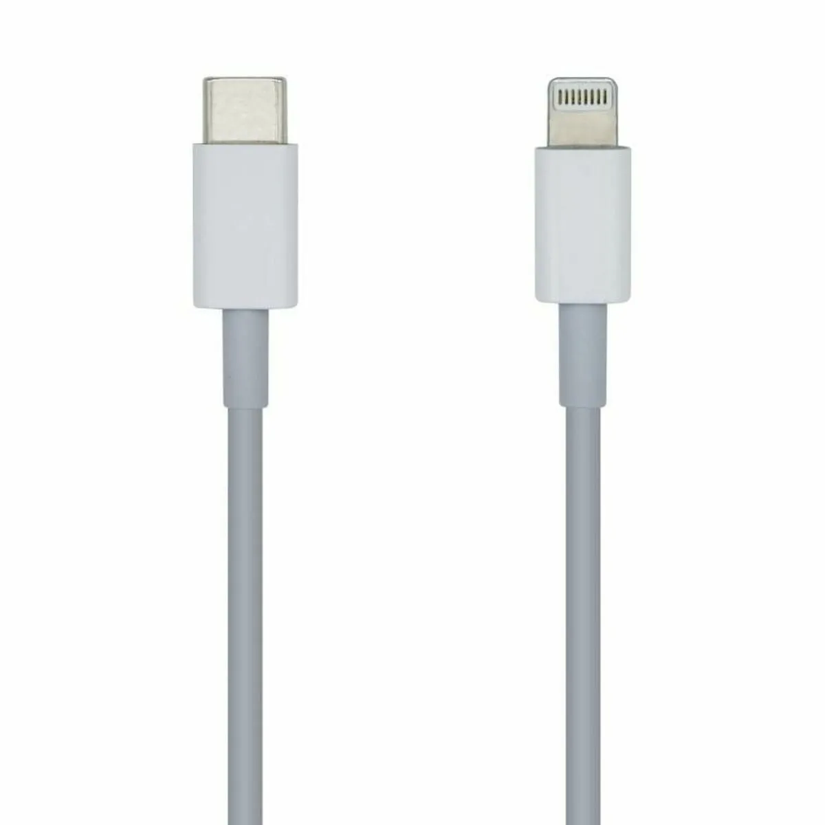 AISENS  C&acirc;ble Lightning Blanc 20 cm