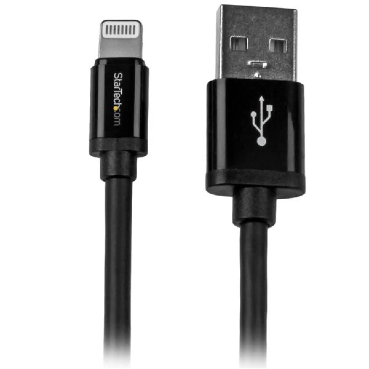 StarTech 2m Black 8-pin Lightning to USB Cable - Image 5