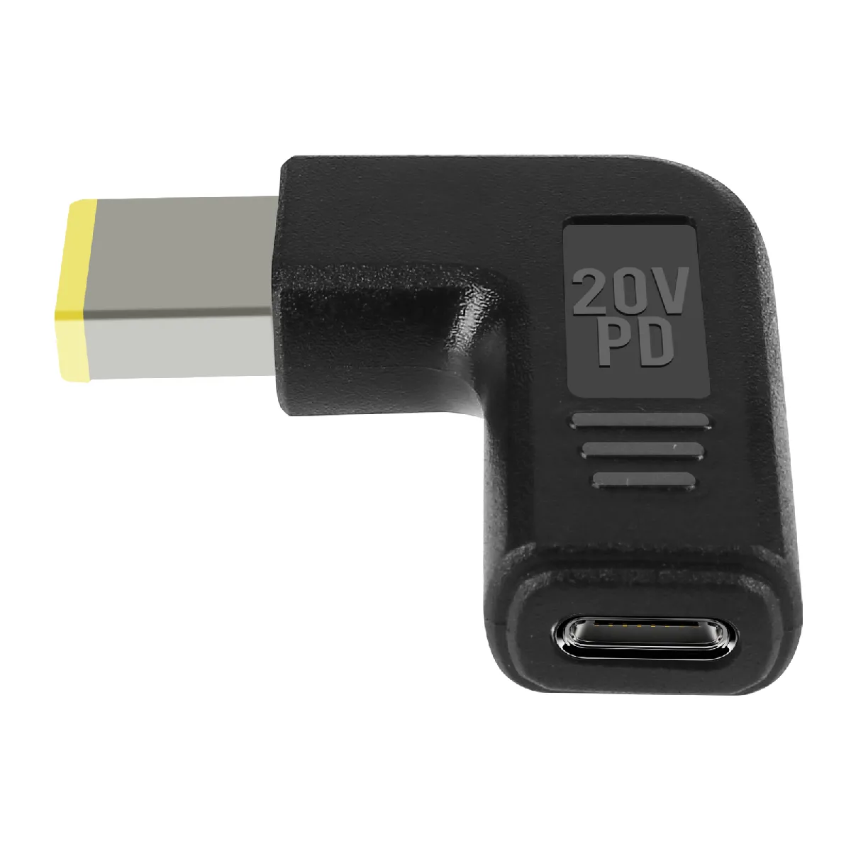 Avizar Noir Adaptateur De Charge Usb-C Vers Prise Carrée Lenovo