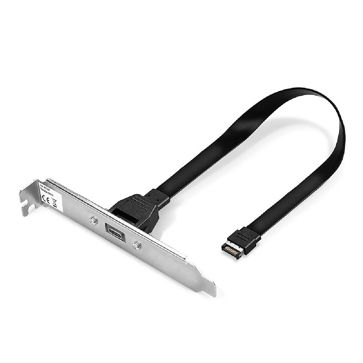 LINDY  Equerre de Slot Un Port USB 3.1 Gen 2 Type C 33118