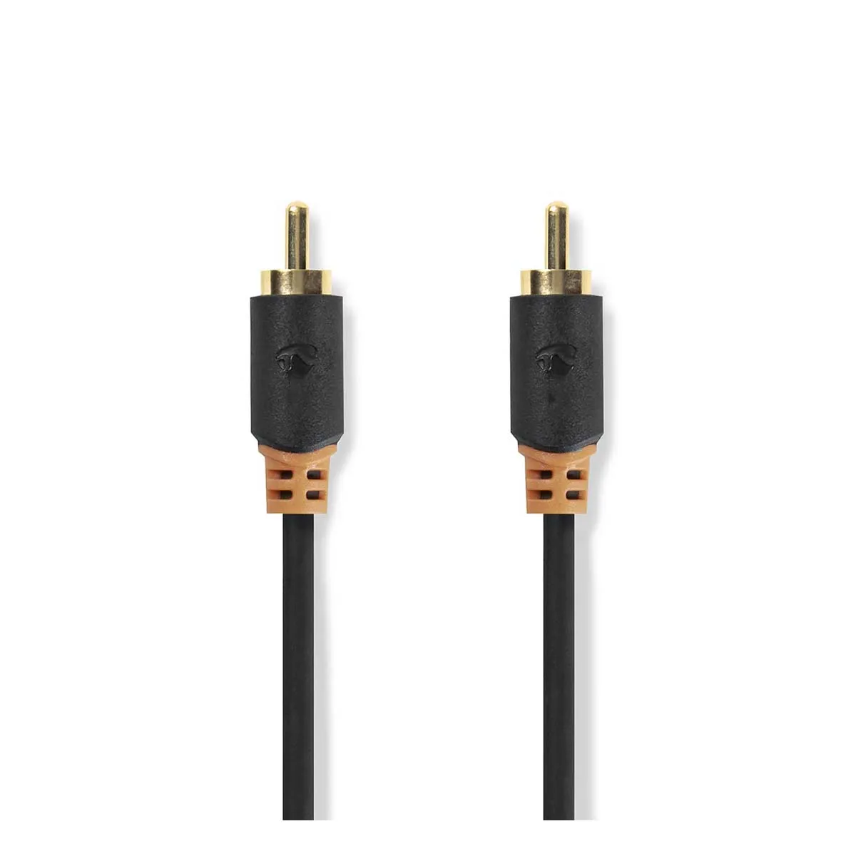 Nedis - Câble Audio Numérique RCA Mâle - RCA Mâle - 2,0 m - Anthracite - Image 2