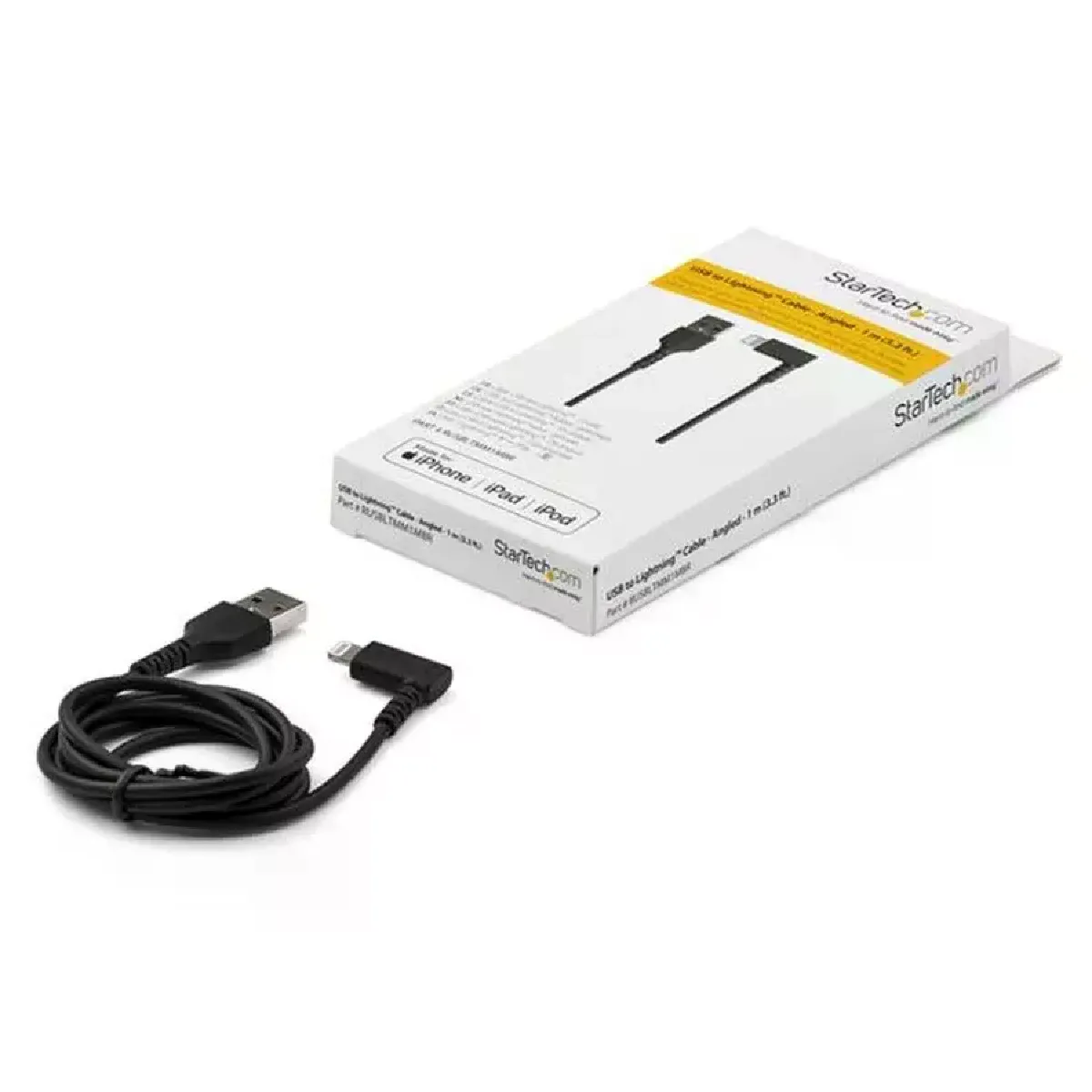 Startech.com Noir Câble Lightning - 1 M