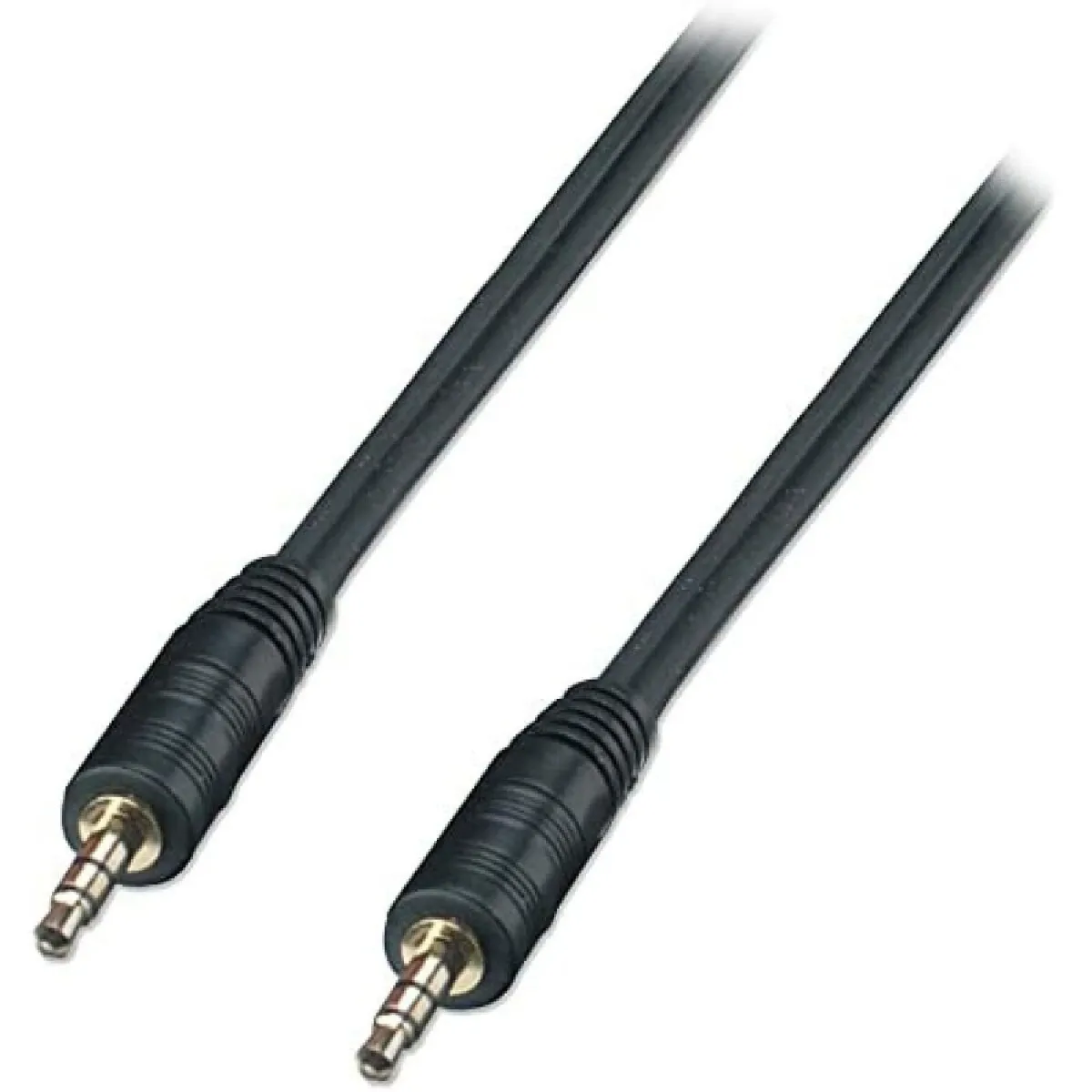 Lindy Noir Câble De Raccordement 35641 Jack Audio [1X Jack Mâle 3.5 Mm - 1X Jack Mâle 3.5 Mm] 1.00 M - Image 4