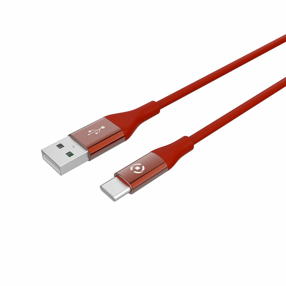 Celly Rouge Câble Micro Usb 1 M