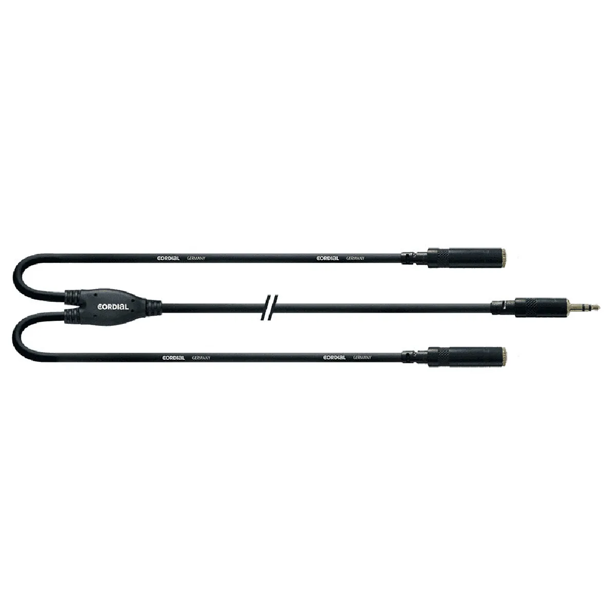 Cordial Câble Audio Répartiteur Jack 3,5 Mm - 0,3 M