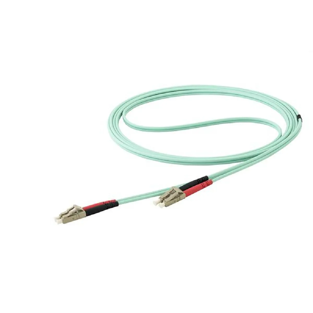StarTech.com 10 Om4 Lc To Lc Multimode Duplex Fiber Optic Patch Cable- Aqua 50/125 Fiber Optic Cable 40/100Gb Lszh (450Fblclc10) Cordon De Raccordement 10 10M Turquoise de Inmac Wstore - Image 3