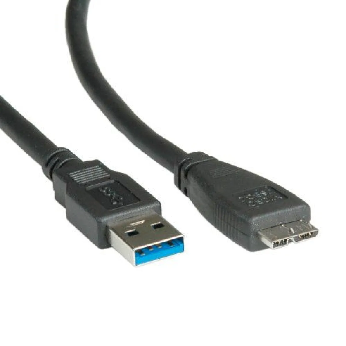 Secomp - Câble USB - USB 3.0 - Type A vers Micro-USB Type B - 2 m - Noir - Image 3