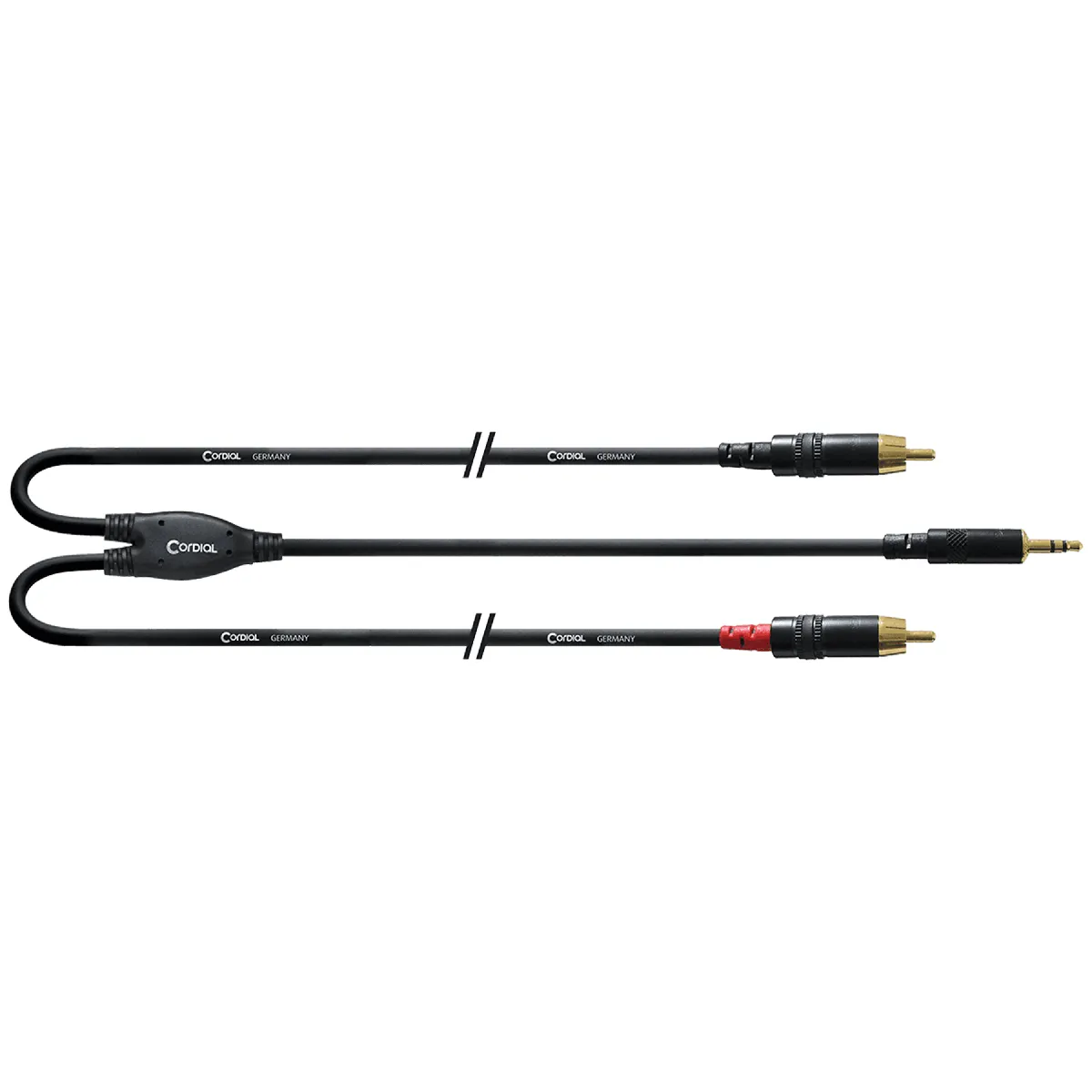 Cordial Cable Y Bretelle Minijack/2 Rca Longs 1,5 M Câbles Jack / Instrument - Image 3