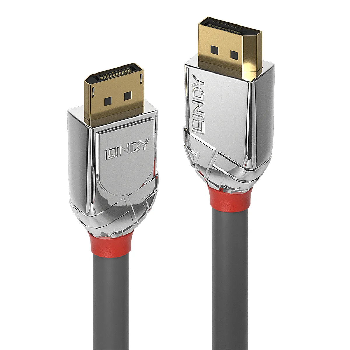 Lindy Gris Câble De Raccordement Displayport Fiche Mâle Displayport, Fiche Mâle Displayport 5.00 M 36304 Câble Displayport - Image 3