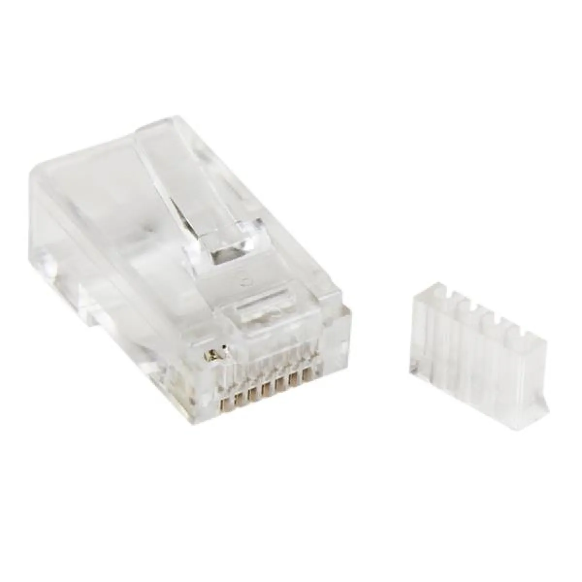 StarTech.com - Connecteur RJ45 - Cat 6 - pour câble rigide - Pack de 50 - Image 2