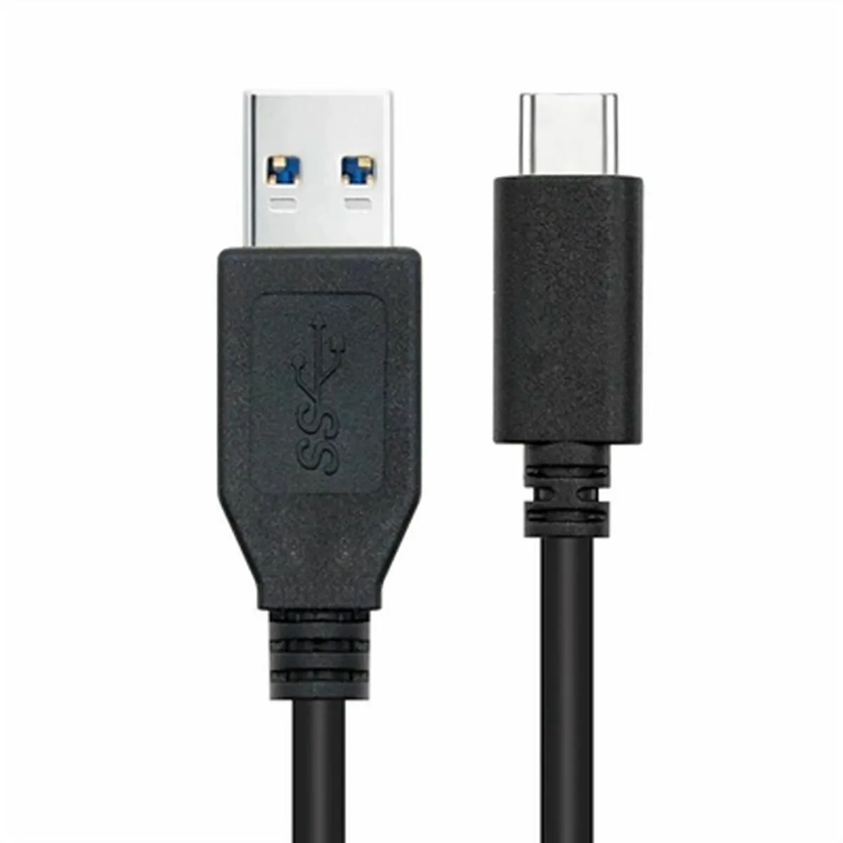Nanocable Noir Câble Usb A/Usb C - 2M