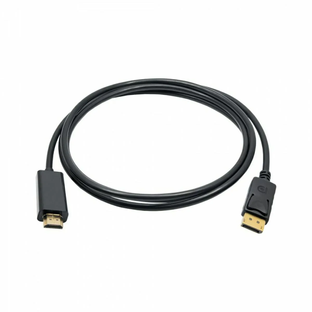 Akyga Noir Adaptateur Vidéo Hdmi/Displayport - 1,8 M
