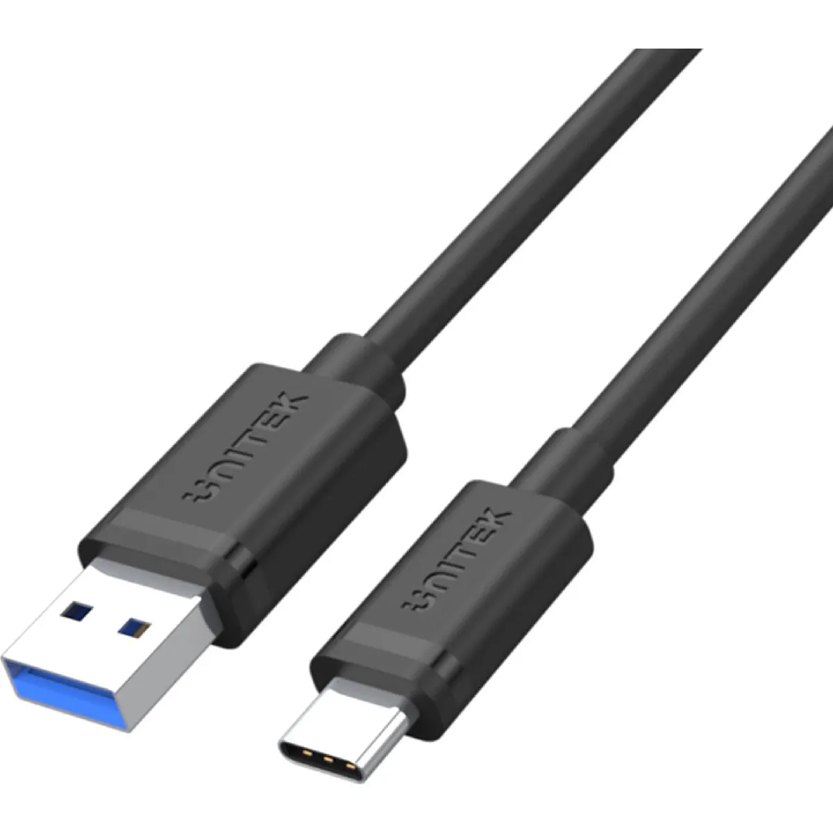 Unitek Noir Câble Usb-A Vers Usb-C - 1,5 M