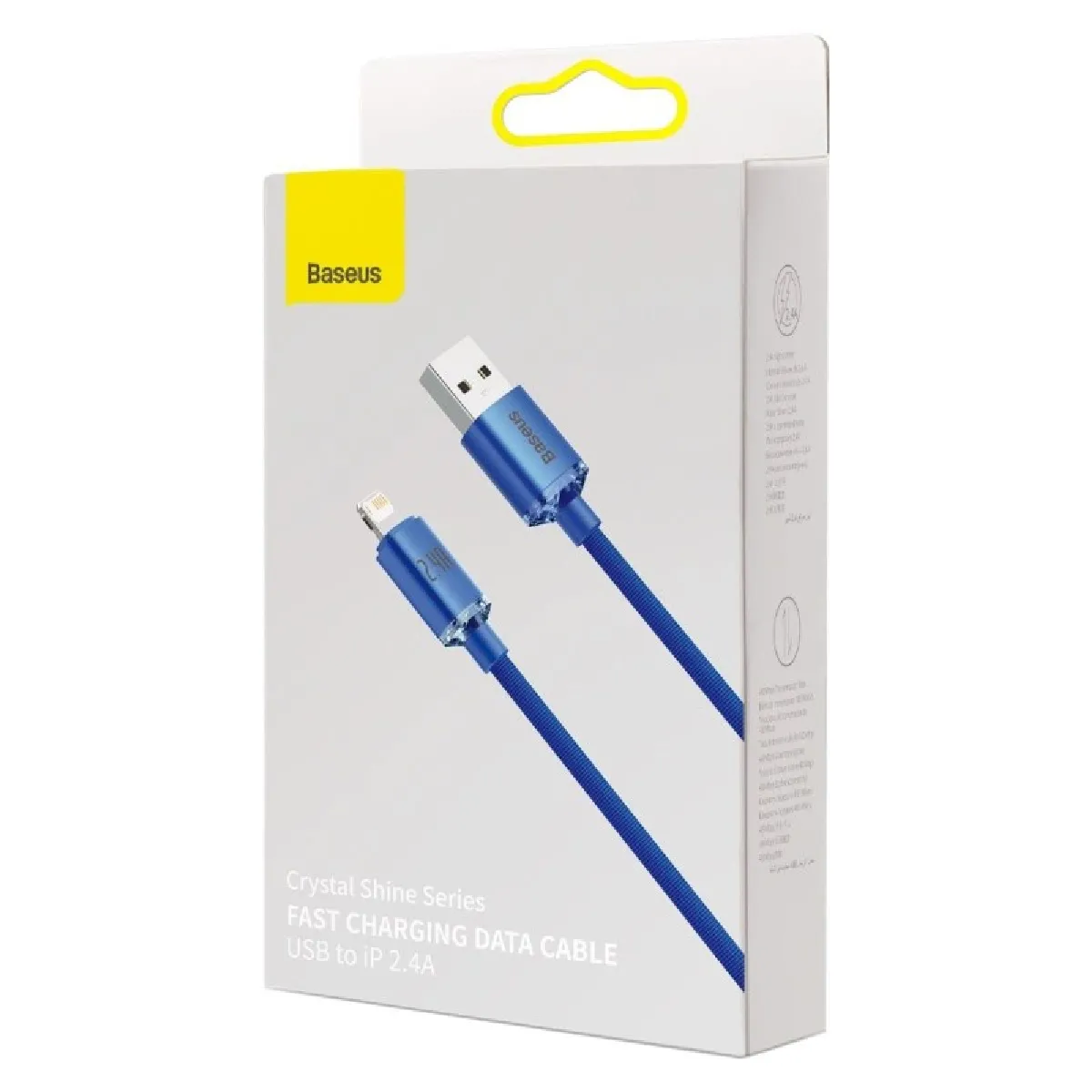 Baseus Bleu Câble Usb Vers Lightning - 2,4 A