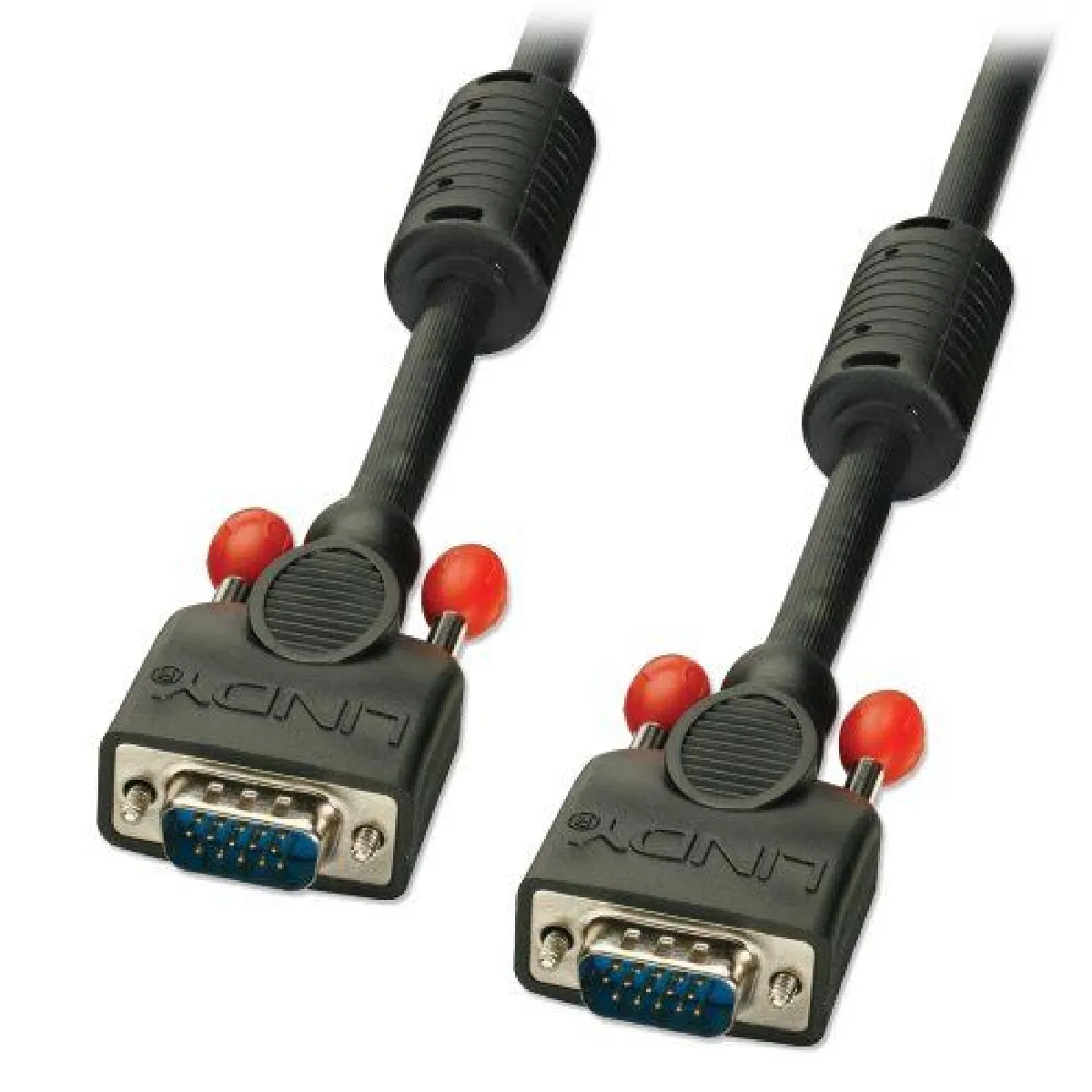 Lindy Noir 36371 Câble Vga Mâle/Mâle 0,5 M