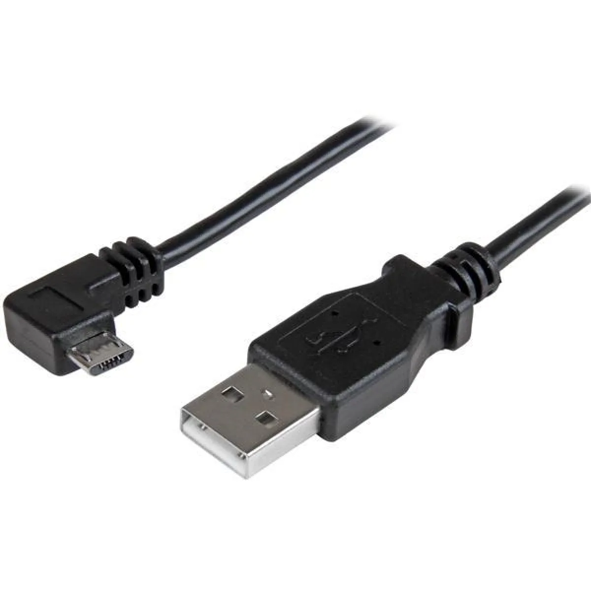 Startech.com Noir Câble De Charge Et Synchronisation Micro Usb De 2 M - Cordon Usb-A Vers Micro-B À Angle Droit - M/M - 0,25 Mm² - Câble Usb - Micro-Usb De Type B (M) - Image 3